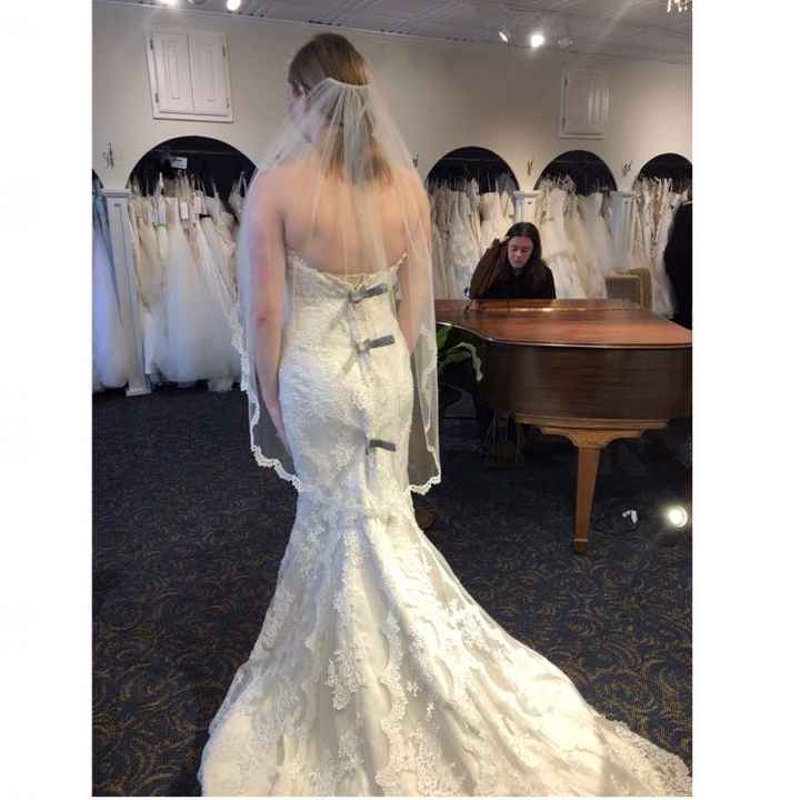 i said yes to the dress today! - 3