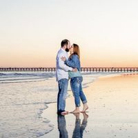 Beach Engagement Pictures - 2