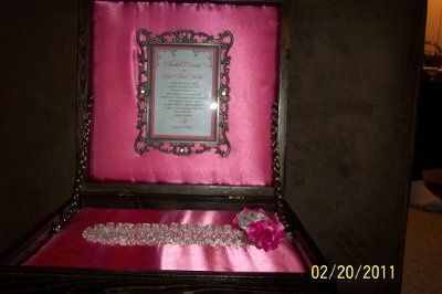 Today was my Bridal Shower. Update Card Box Pics