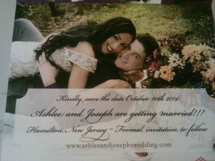 My Save The Date!!!!