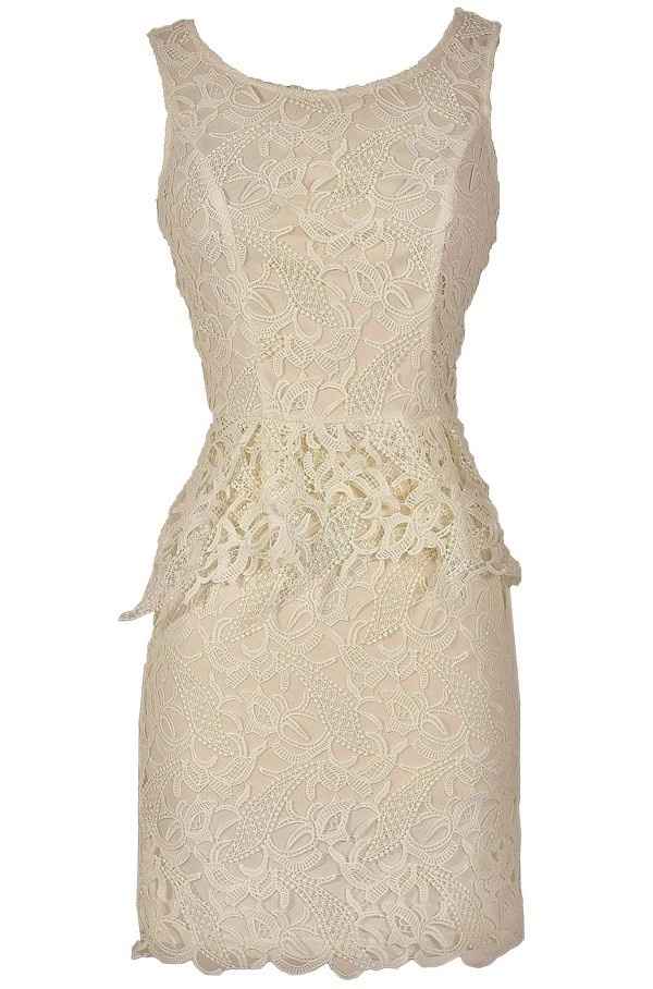 Which color shoes to go with my bridal shower dress?