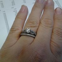 Having second thoughts about my wedding band...(pic)