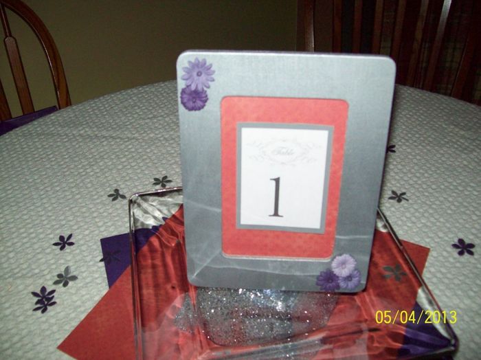 My DIY centerpieces