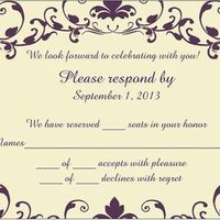 Invitation Wording- How Did You Do It?
