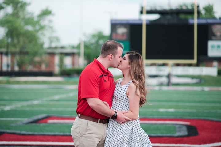 We survived engagement pictures!!