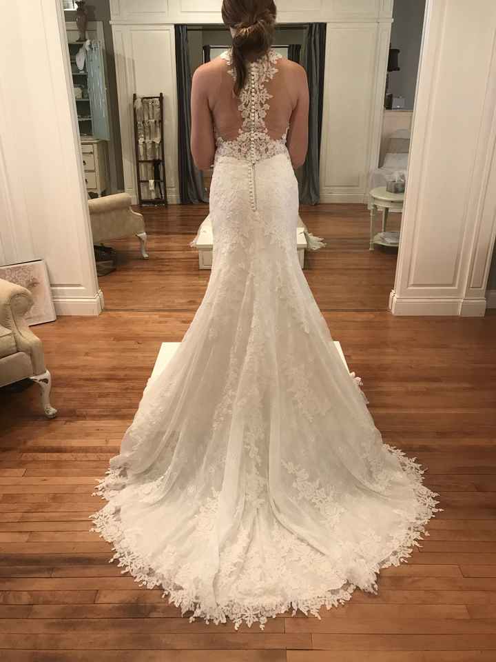 Said yes to the dress!