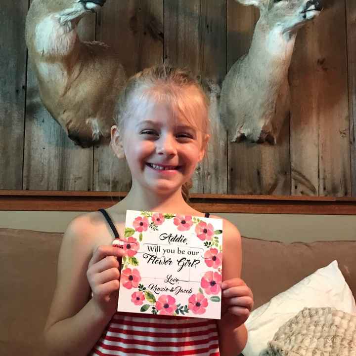 How did you ask your FG/RB?