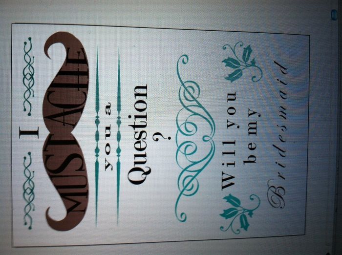 DIY Save the dates and invitations.