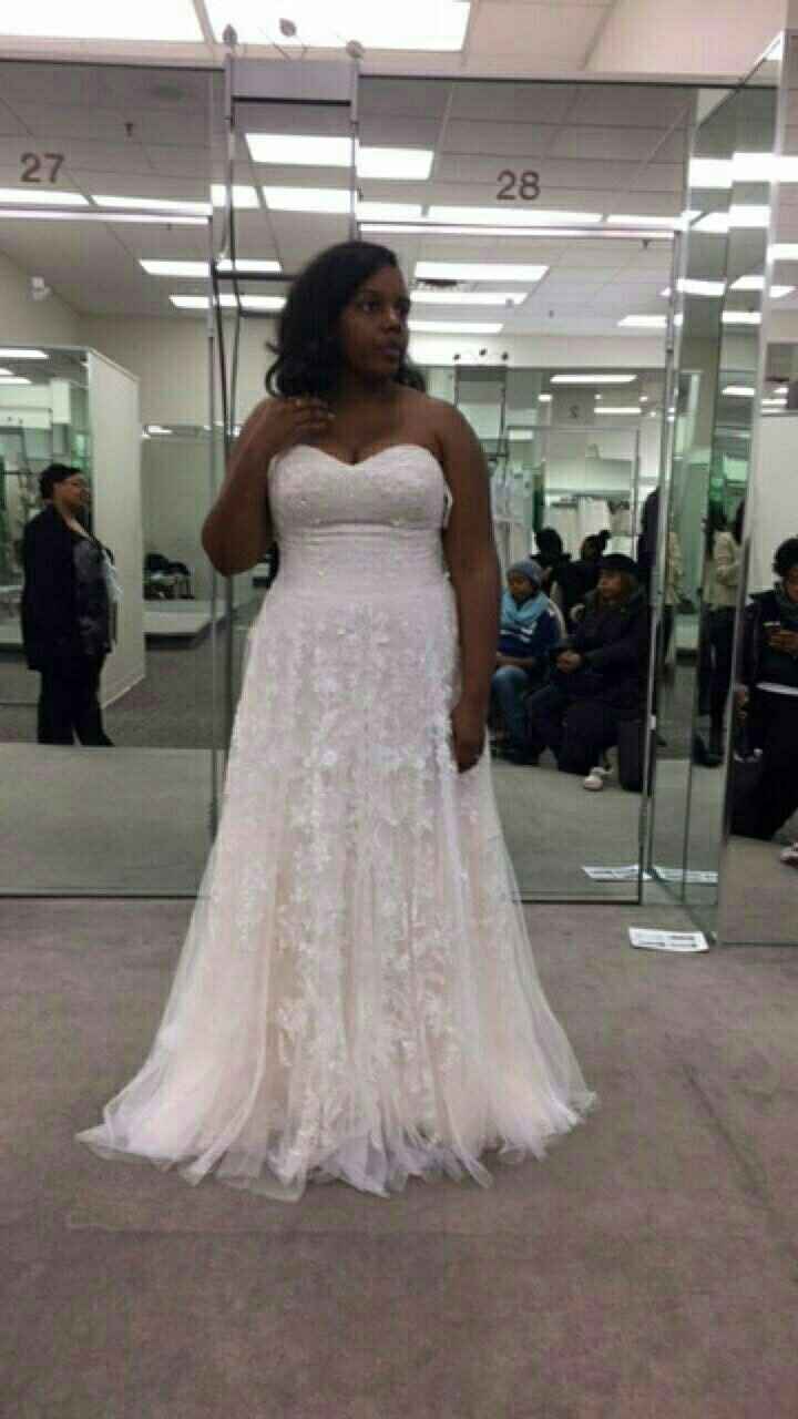 Solutions for ripples in front of dress