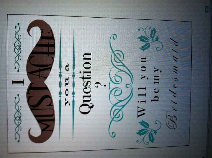 DIY Save the dates and invitations.