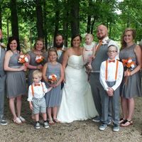 Gray Bridesmaids Dresses--now gray groomsmen?