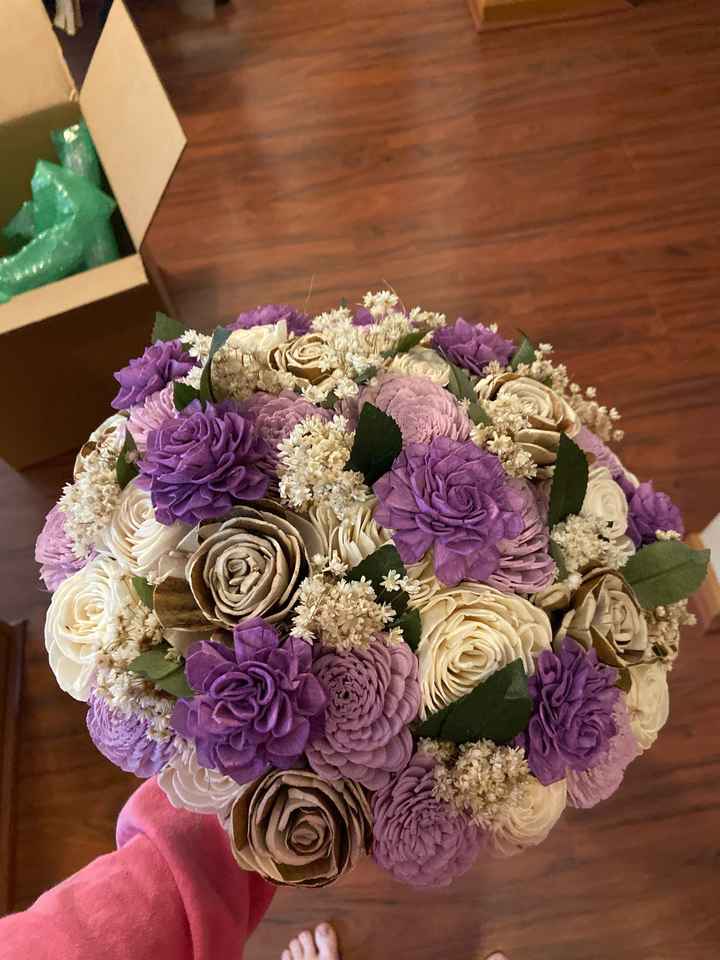 Artificial bridal bouquets - 1