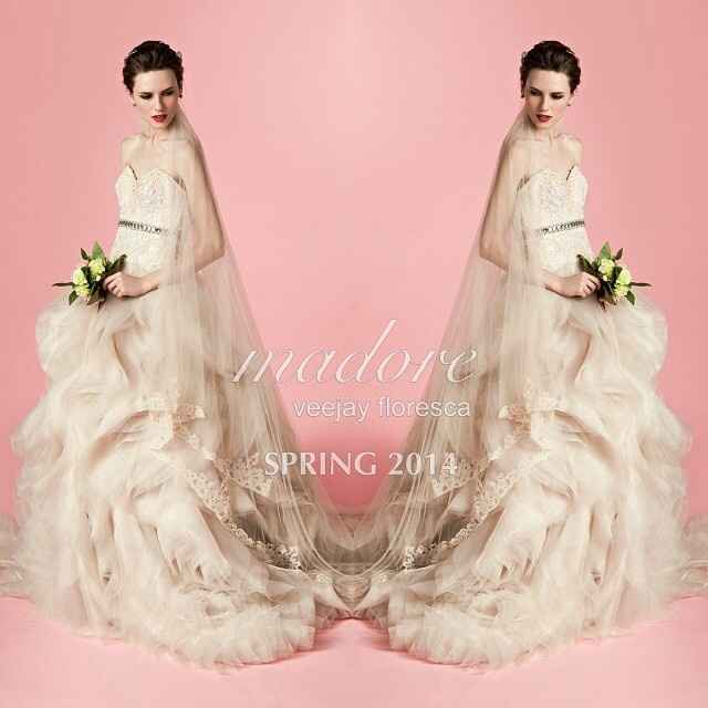 october brides and dress