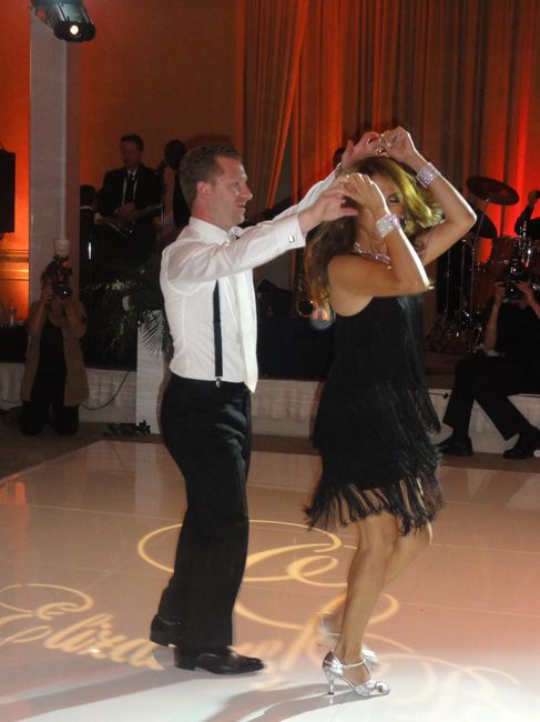 We ditched our first dance...