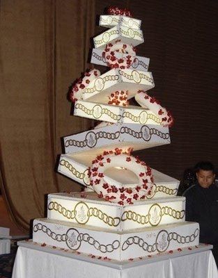 Weird, interesting and over-the-top Wedding Cakes