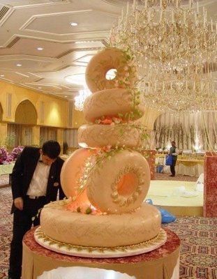 Weird, interesting and over-the-top Wedding Cakes
