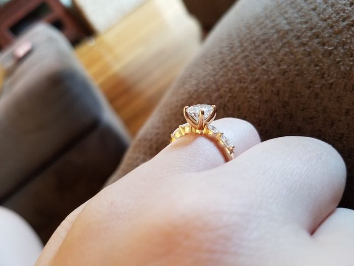 Moissanite Rings - Does Anyone Have One? 3