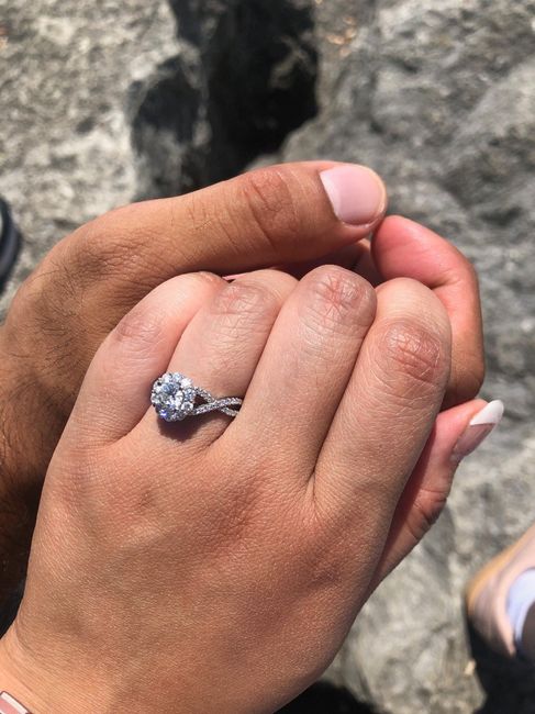 Twisted ring with halo!