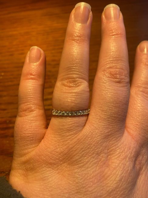 Brides of 2022! i would love to see everyone’s wedding band/engagement ring together 2