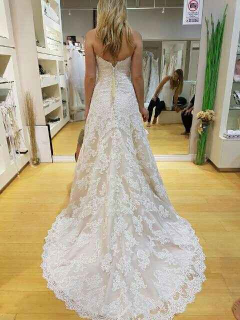 First experience dress shopping