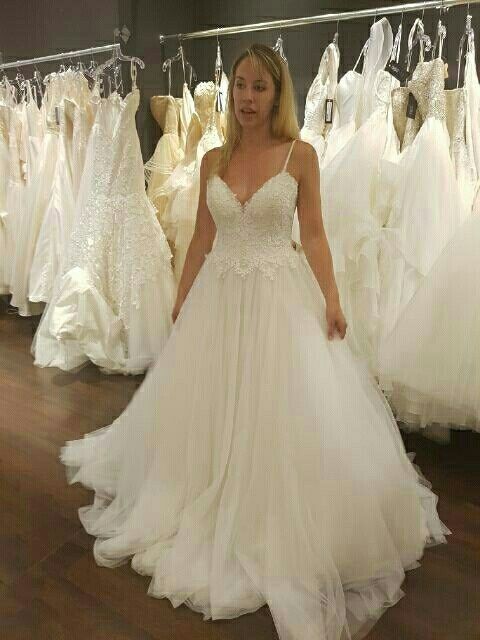 What was your least favorite wedding dress on you?