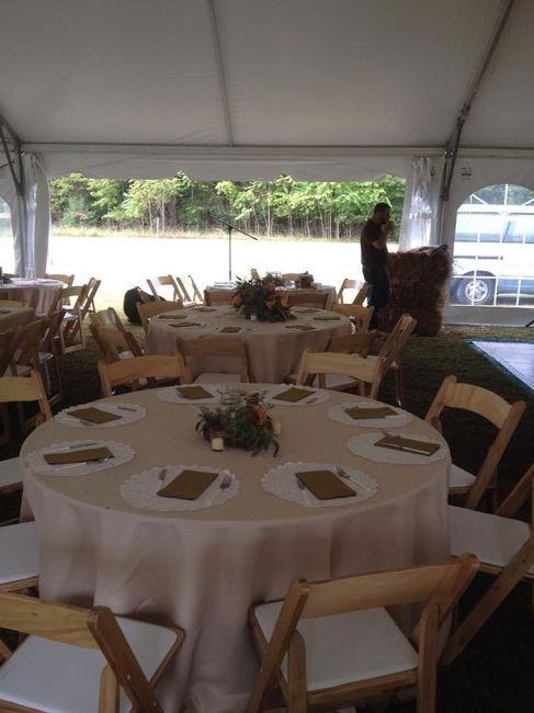 Buffet style dinner? What’s at your guest’s table setting? 3