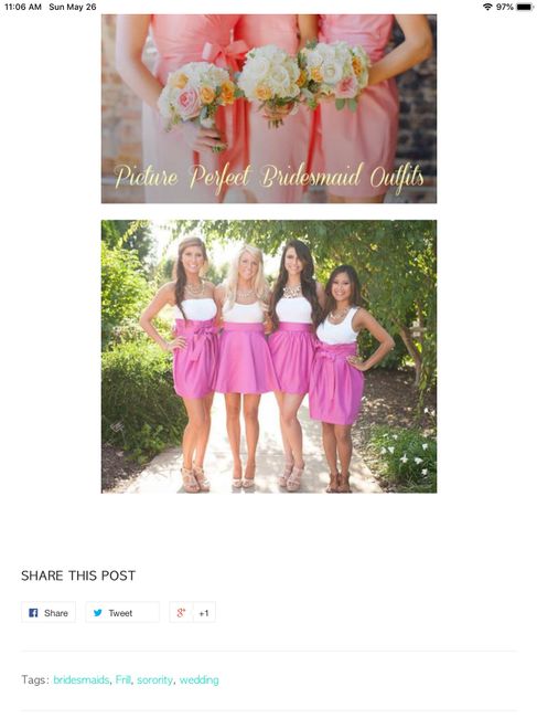 Bridesmaid Outfits 8