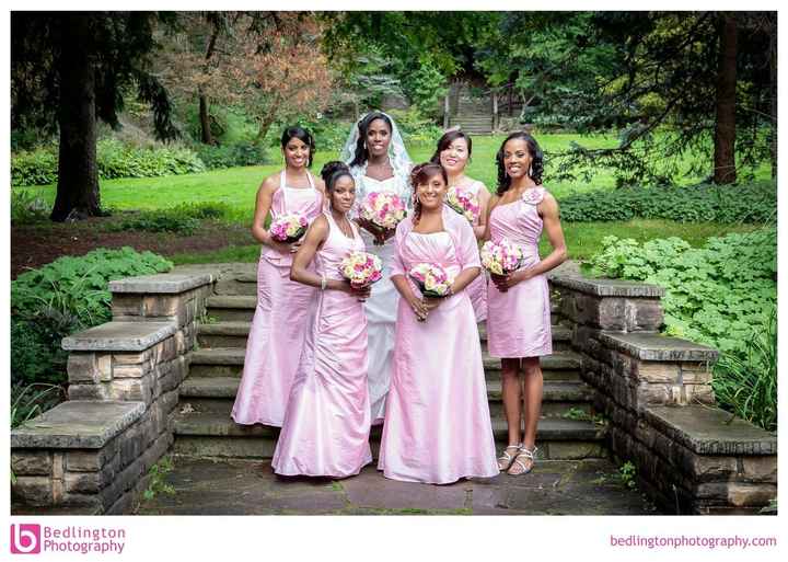 Bridesmaids with Different Dresses - Photos?
