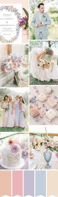 Blush color brides dress - 2