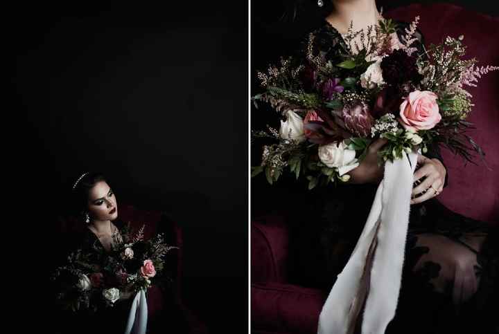 diy dark bouquets - 6