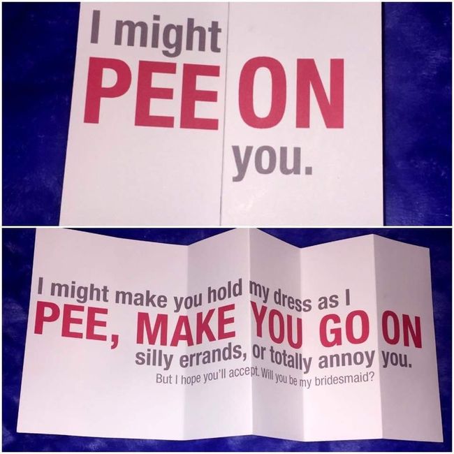 Bridal Party Proposals!