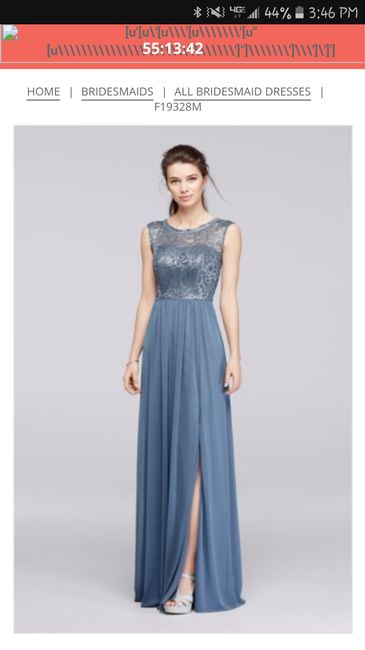 Show me ya dress! Bridesmaids dress that is.