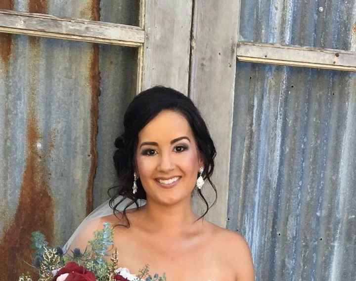 Bridal portrait hair, makeup, bouquet, and shoes!