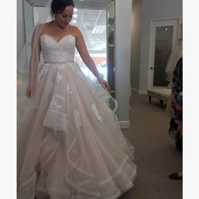 Let's see your wedding dresses.