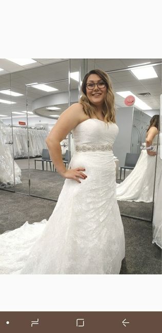 I said yes to the dress!