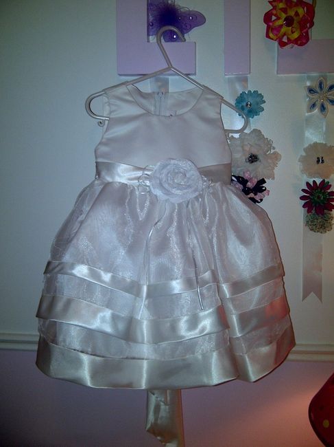 So excited to finally have my FG dress