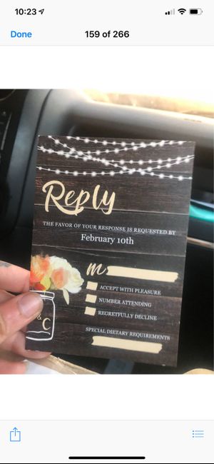 How much were your wedding invitations and Rsvps? - 1