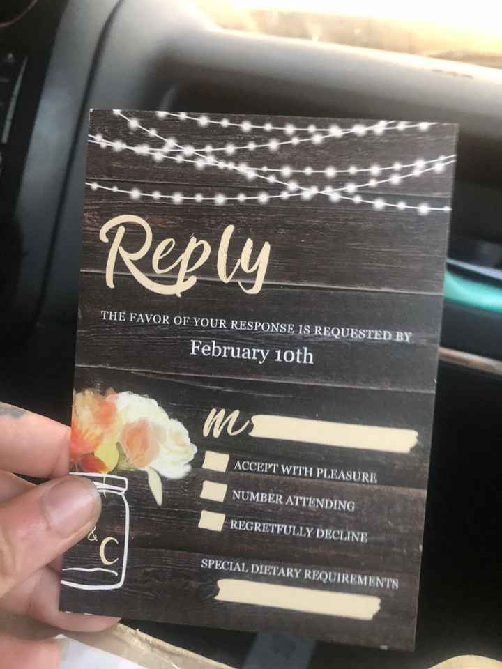 Let's see your invitations!  Any special details? - 1