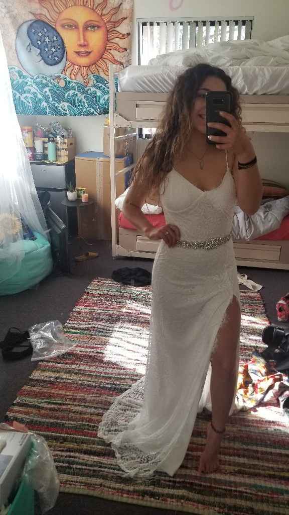 Wedding Dress Second Thoughts - 1