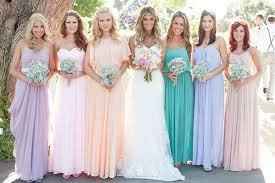 I need help with bridemaids dresses to match with my blush pink gown!!