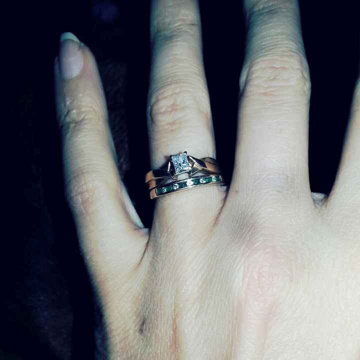 SPINOFF: Does anyone have a small engagement ring? And...