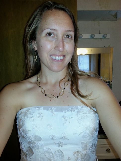 She's home!! And a request for dress porn.