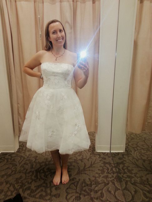 She's home!! And a request for dress porn.