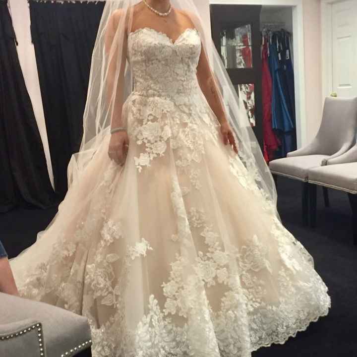 Said yes to the dress!!!
