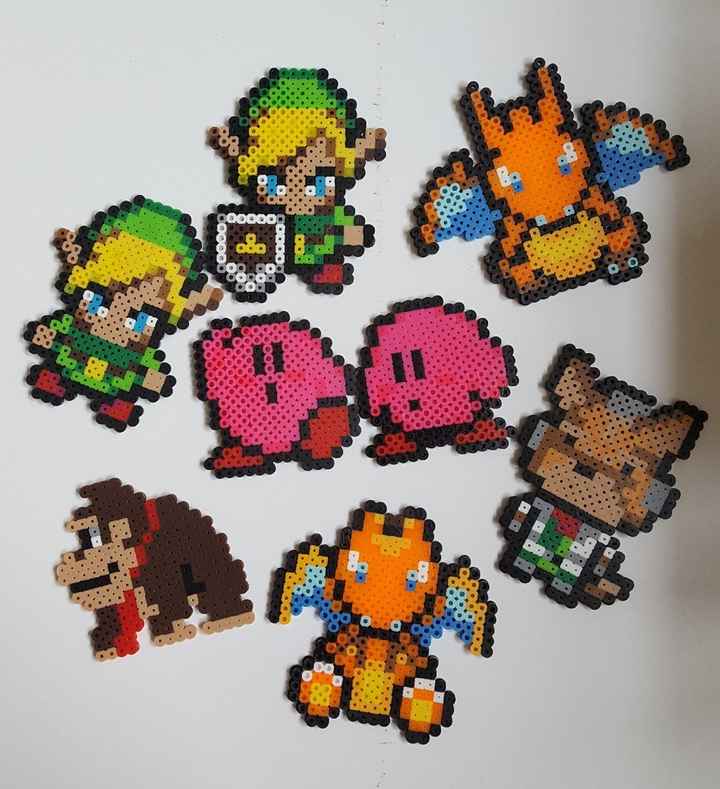 Super Smash Bros Perler Beads