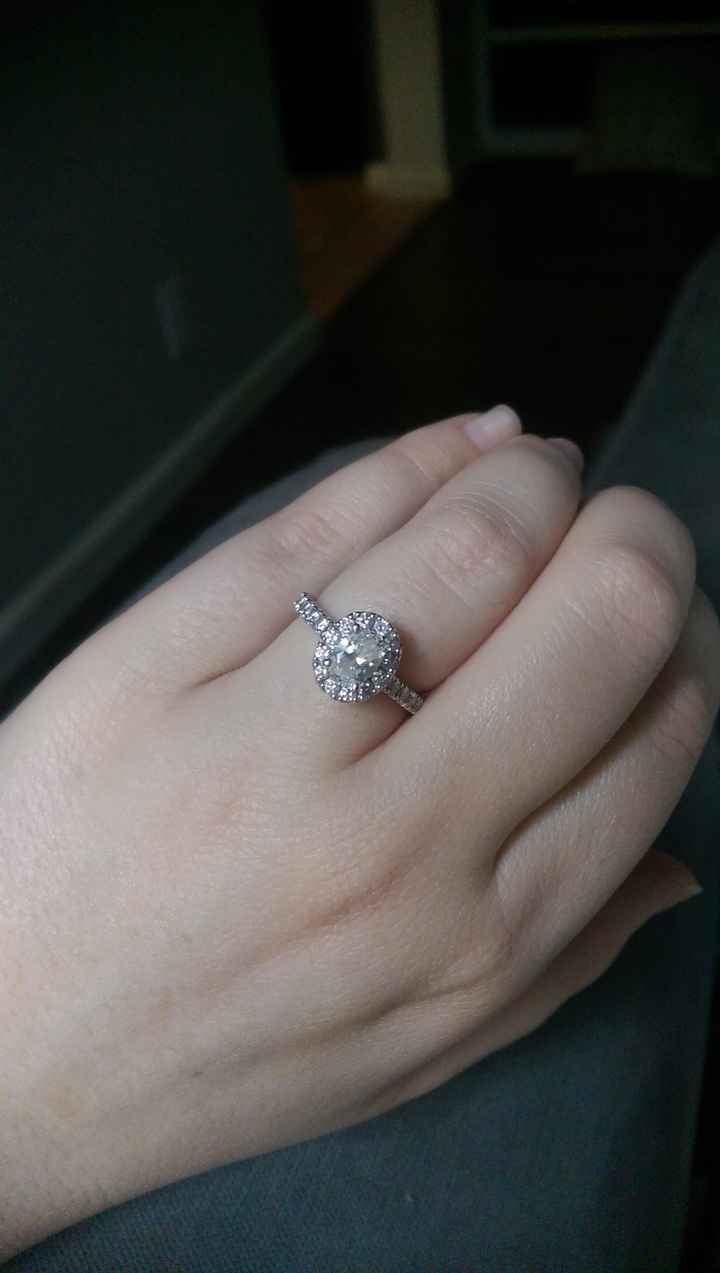 SPINOFF: Whether you like your engagement ring or not, let's see them!