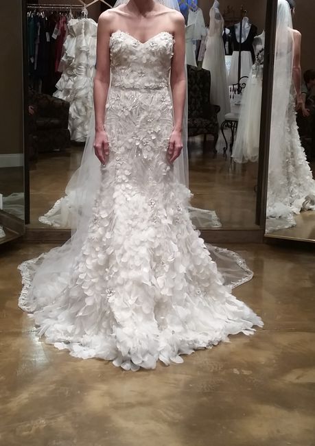 I finally said YES to the DRESS!!!!