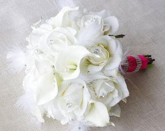 Bouquet and dress