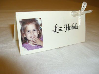 photo place cards