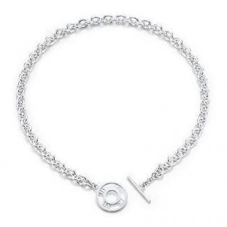 Toggle necklace with my wedding dress